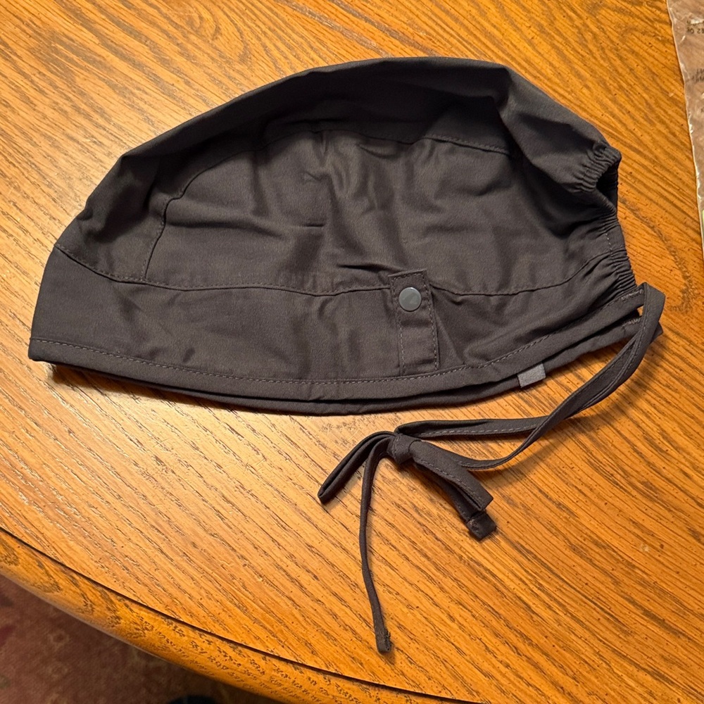 NEW Scrubstar Charcoal Gray Scrub Cap
